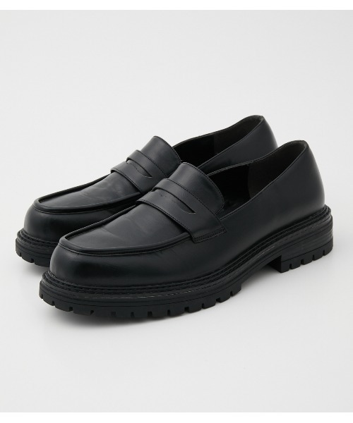 AZUL by moussy(アズールバイマウジー)の「PENNYY LOAFER/ペニーローファー(ローファー・メンズ・ブラック・LARGE/MEDIUM)」の9枚目の写真