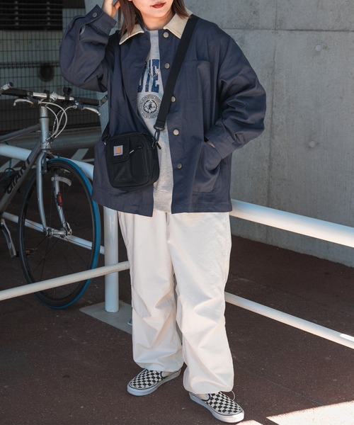 kutir（クティール）の「カバーオール（ミリタリージャケット・レディース・ベージュ/ネイビー/カーキ・FREE）」の16枚目の写真