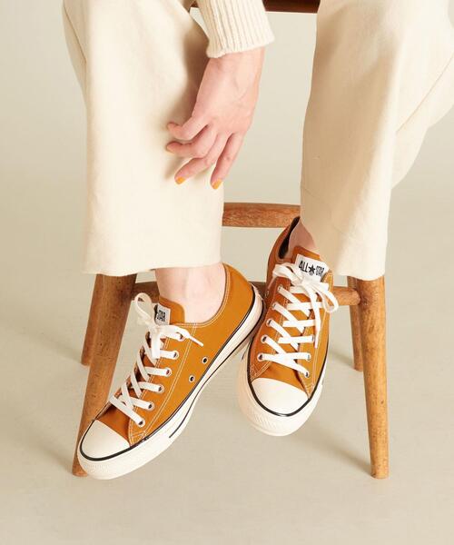 CONVERSE（コンバース）の「＜CONVERSE(コンバース)＞ALL STAR US64 OX オールスター/ スニーカー ∴（スニーカー・レディース・ネイビー/オレンジ・23cm/23.5cm/24cm/24.5cm/25cm）」の2枚目の写真