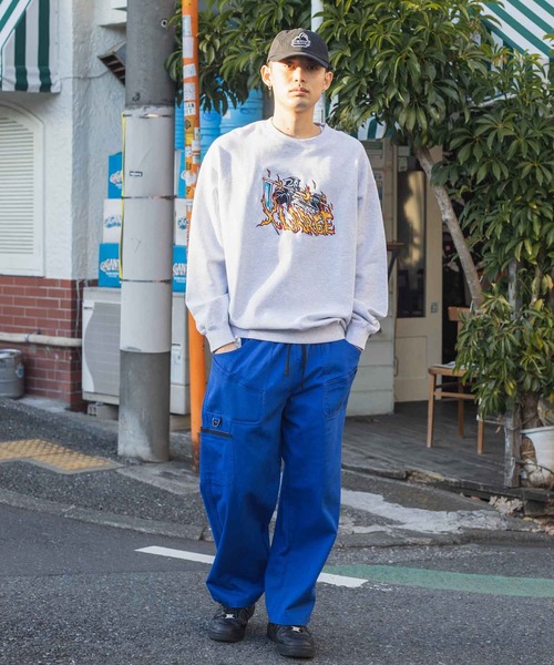 XLARGE(エクストララージ)の「WASHED SLANTED OG 6PANEL CAP(キャップ・メンズ・ブラック/ネイビー/ブラウン/バーガンディー・ONE SIZE)」の10枚目の写真