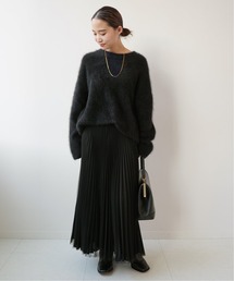 ☆美品☆ドゥーズィエムクラス Fluffy ニット コート Deuxieme Classe Fluffy ニット コート