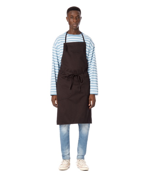 Chino Apron 2 / 刺繍ロゴ入りチノエプロン