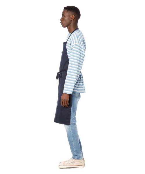 Chino Apron 2 / 刺繍ロゴ入りチノエプロン