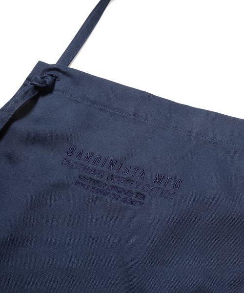 Chino Apron 2 / 刺繍ロゴ入りチノエプロン