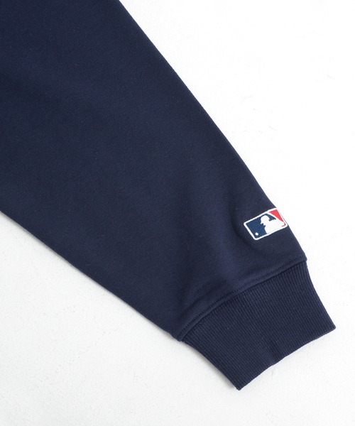 MLB（メジャーリーグベースボール）の「【MLB/メジャーリーグベースボール】ビックシルエット ロゴ刺繍 ドロップショルダー スウェット トレーナー 裏毛/ヤンキース/ドジャース/エンゼルス/オークランドアスレチックス/ホワイトソックス/メッツ（スウェット・メンズ・ネイビー/グレー/レッド/ブルー/グレー系その他/ホワイト系/ブラック系/ネイビー系/グレー系/ワイン系・LL/M/L）」の12枚目の写真