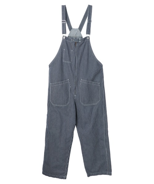 CRAFT STANDARD BOUTIQUE(クラフトスタンダードブティック)の「【サステナブルデニム】オーバーオール *◆(サロペット/オーバーオール・メンズ・ブルー系その他/ブラック/ダークインディゴブルー・M/L)」の3枚目の写真