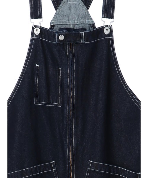 CRAFT STANDARD BOUTIQUE(クラフトスタンダードブティック)の「【サステナブルデニム】オーバーオール *◆(サロペット/オーバーオール・メンズ・ブルー系その他/ブラック/ダークインディゴブルー・M/L)」の17枚目の写真