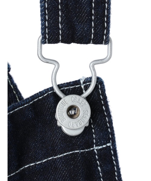 CRAFT STANDARD BOUTIQUE(クラフトスタンダードブティック)の「【サステナブルデニム】オーバーオール *◆(サロペット/オーバーオール・メンズ・ブルー系その他/ブラック/ダークインディゴブルー・M/L)」の21枚目の写真