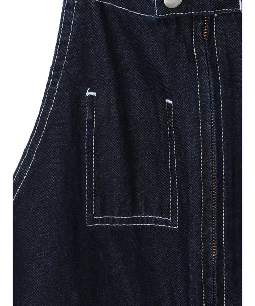 CRAFT STANDARD BOUTIQUE(クラフトスタンダードブティック)の「【サステナブルデニム】オーバーオール *◆(サロペット/オーバーオール・メンズ・ブルー系その他/ブラック/ダークインディゴブルー・M/L)」の22枚目の写真