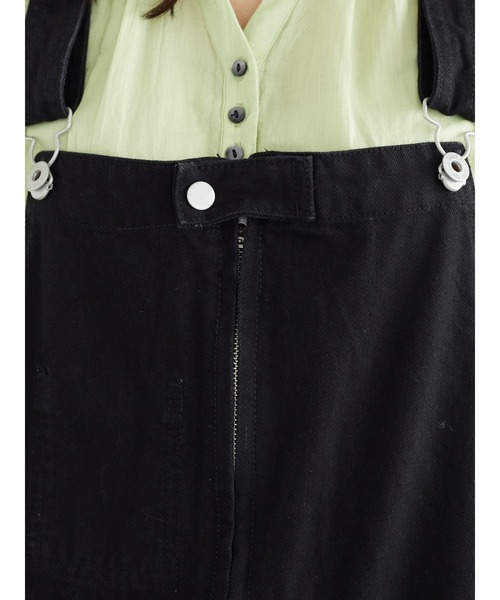 CRAFT STANDARD BOUTIQUE(クラフトスタンダードブティック)の「【サステナブルデニム】オーバーオール *◆(サロペット/オーバーオール・メンズ・ブルー系その他/ブラック/ダークインディゴブルー・M/L)」の10枚目の写真