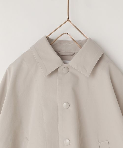 LOWRYS FARM（ローリーズファーム）の「ポンチョハーフコート  262549（その他アウター・キッズ・アイボリー/カーキ/チャコールグレー・110cm/120cm/130cm/140cm/150cm）」の6枚目の写真