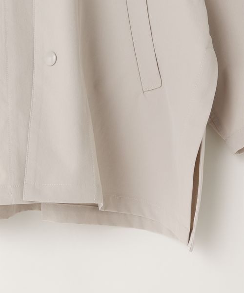 LOWRYS FARM（ローリーズファーム）の「ポンチョハーフコート  262549（その他アウター・キッズ・アイボリー/カーキ/チャコールグレー・110cm/120cm/130cm/140cm/150cm）」の9枚目の写真