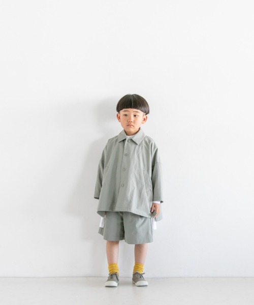 LOWRYS FARM（ローリーズファーム）の「ポンチョハーフコート  262549（その他アウター・キッズ・アイボリー/カーキ/チャコールグレー・110cm/120cm/130cm/140cm/150cm）」の12枚目の写真