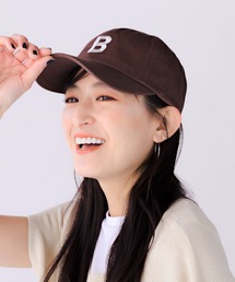 14+ | イニシャル刺繍ローキャップ(キャップ)