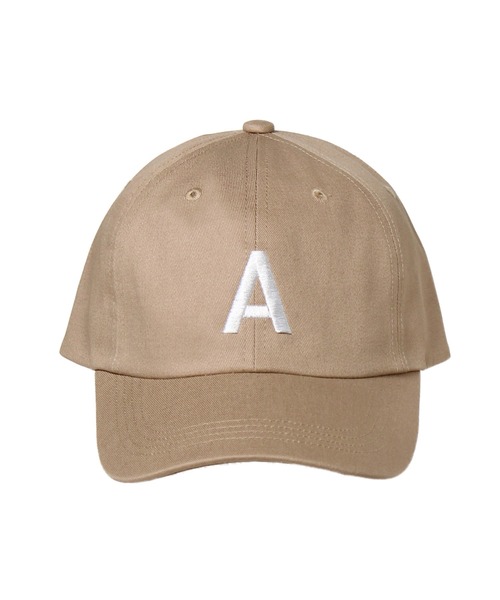 14+(イチヨンプラス)の「イニシャル刺繍ローキャップ(キャップ・レディース・ブラック/ベージュ/ネイビー/ブラウン/グレー/レッド/グリーン・FREE)」の13枚目の写真