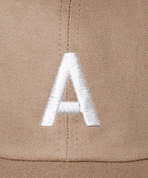 14+(イチヨンプラス)の「イニシャル刺繍ローキャップ(キャップ・レディース・ブラック/ベージュ/ネイビー/ブラウン/グレー/レッド/グリーン・FREE)」の11枚目の写真