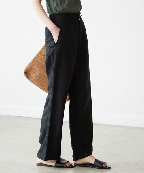 セール】リネンイージーパンツ（その他パンツ）｜SLOBE IENA