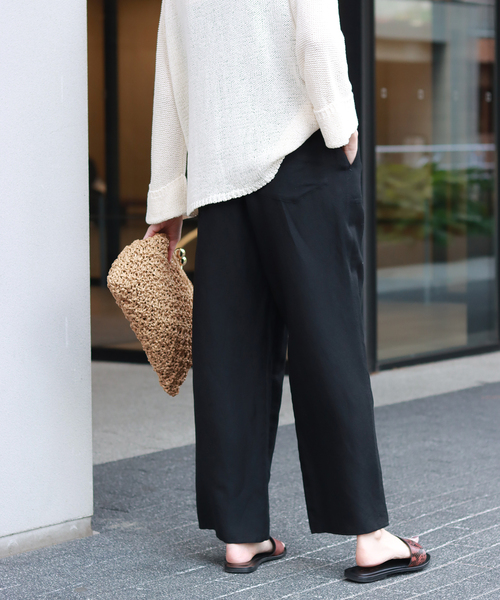 セール】リネンイージーパンツ（その他パンツ）｜SLOBE IENA