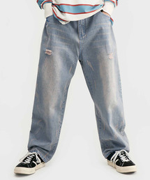 INFLATION(インフレーション)ワイドダメージジーンズ