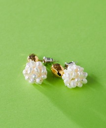 パールフラワーピアス