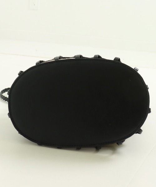 AULI（アウリィ）の「巾着付メッシュワンショルダー（ショルダーバッグ・レディース・ブラック/イエロー/アイボリー・FREE）」の15枚目の写真