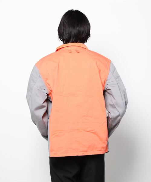 Levi's(リーバイス)の「SKATE ハンターズジャケット GRAY ORANGE(ミリタリージャケット・メンズ・マルチ・S/L/M/XL)」の4枚目の写真