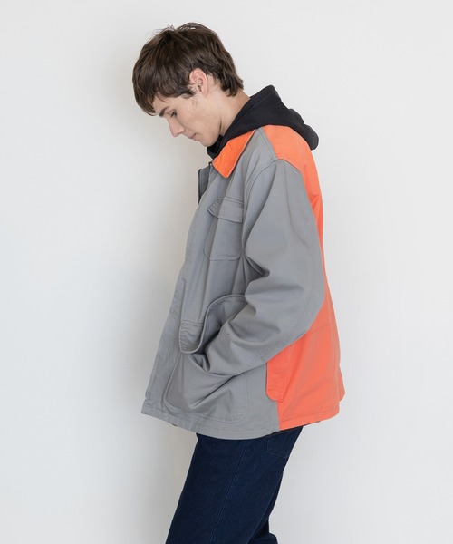 Levi's(リーバイス)の「SKATE ハンターズジャケット GRAY ORANGE(ミリタリージャケット・メンズ・マルチ・S/L/M/XL)」の5枚目の写真