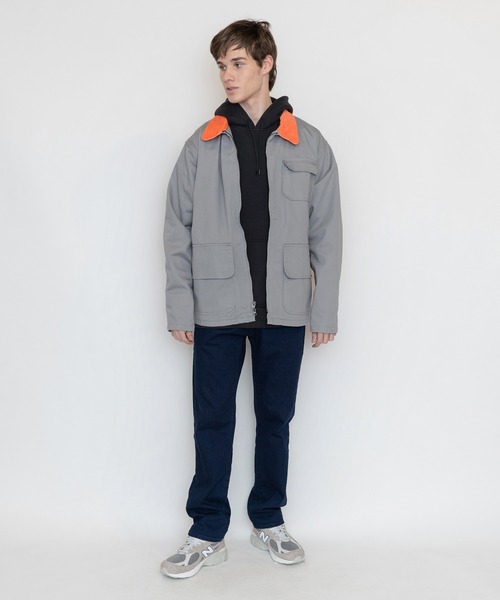 Levi's(リーバイス)の「SKATE ハンターズジャケット GRAY ORANGE(ミリタリージャケット・メンズ・マルチ・S/L/M/XL)」の7枚目の写真