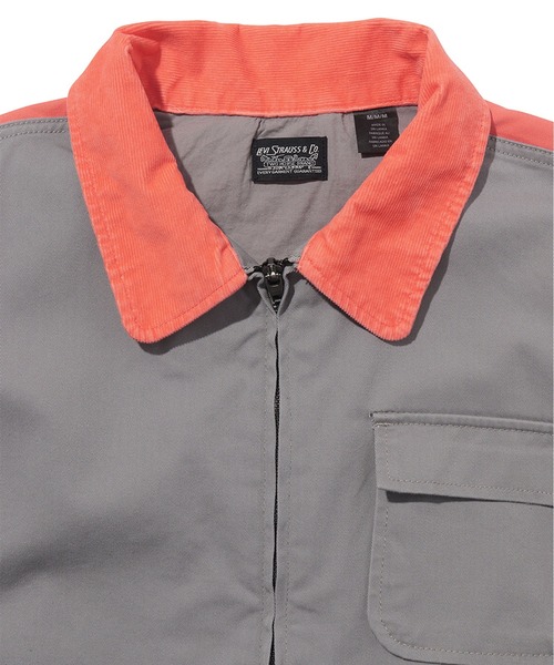 Levi's(リーバイス)の「SKATE ハンターズジャケット GRAY ORANGE(ミリタリージャケット・メンズ・マルチ・S/L/M/XL)」の14枚目の写真