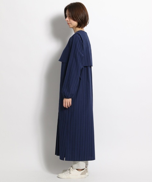 niko and...（ニコアンド）の「付け襟レイヤードワンピース（ワンピース・レディース・ネイビー/ピンク/アイボリー・FREE）」の19枚目の写真