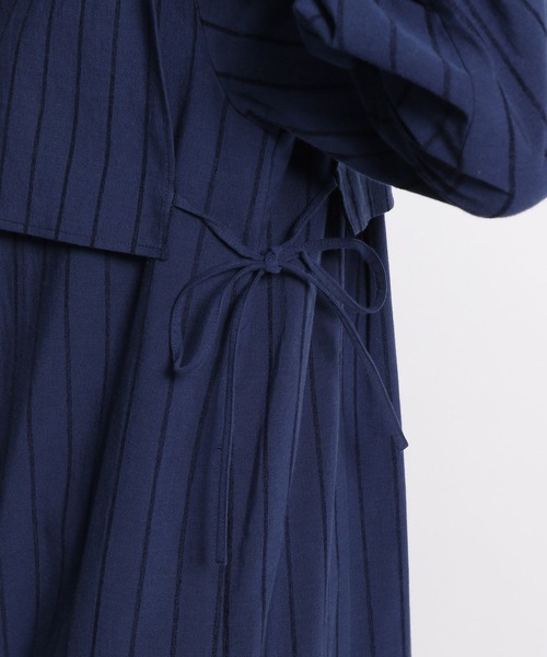 niko and...（ニコアンド）の「付け襟レイヤードワンピース（ワンピース・レディース・ネイビー/ピンク/アイボリー・FREE）」の17枚目の写真