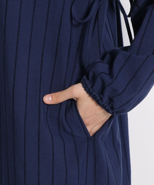 niko and...（ニコアンド）の「付け襟レイヤードワンピース（ワンピース・レディース・ネイビー/ピンク/アイボリー・FREE）」の18枚目の写真