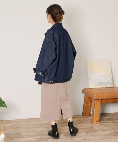 URBAN RESEARCH Sonny Label（アーバンリサーチサニーレーベル）の「スウェットナロースカート（スカート・レディース・チャコールグレー/ブラック/モカ・FREE）」の17枚目の写真