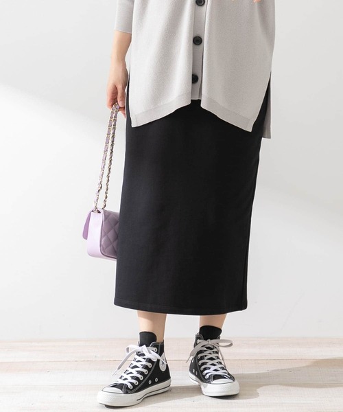 URBAN RESEARCH Sonny Label（アーバンリサーチサニーレーベル）の「スウェットナロースカート（スカート・レディース・チャコールグレー/ブラック/モカ・FREE）」の6枚目の写真