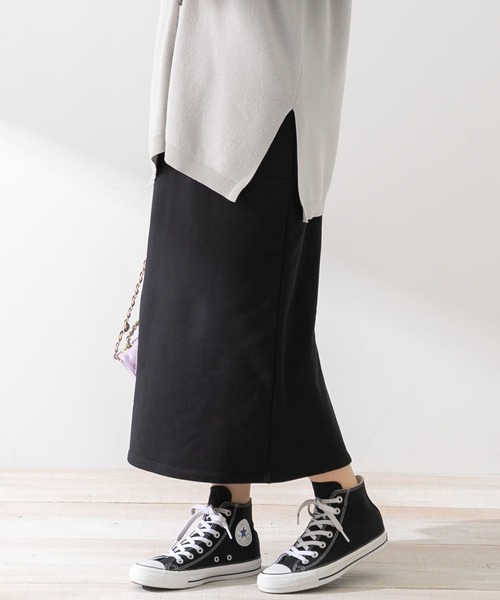URBAN RESEARCH Sonny Label（アーバンリサーチサニーレーベル）の「スウェットナロースカート（スカート・レディース・チャコールグレー/ブラック/モカ・FREE）」の15枚目の写真