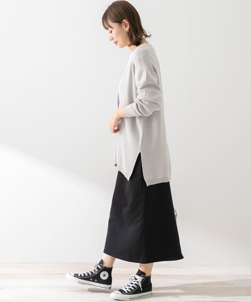 URBAN RESEARCH Sonny Label（アーバンリサーチサニーレーベル）の「スウェットナロースカート（スカート・レディース・チャコールグレー/ブラック/モカ・FREE）」の22枚目の写真