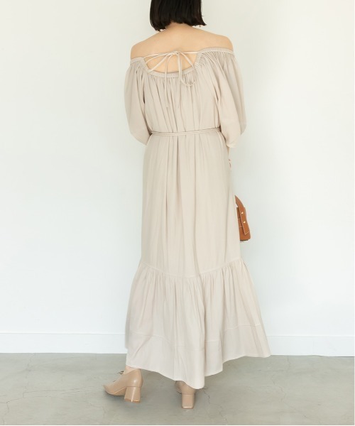 RANDA(ランダ)の「2WAYデニムライクワンピース(ワンピース・レディース・ブラック/ベージュ/インディゴブルー・1/0)」の10枚目の写真