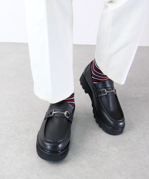 Dedes（デデス）の「Dedes / ボリュームソール ビットローファー (6319)（ローファー・メンズ・ブラック・41/44/40/42/43）」の4枚目の写真