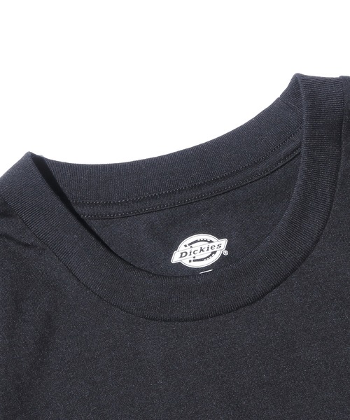 Dickies(ディッキーズ)の「Dickies/ディッキーズ innner T-shirt インナー 半袖Tシャツ(Tシャツ/カットソー・メンズ・ホワイト/ブラック・L/LL/M)」の5枚目の写真