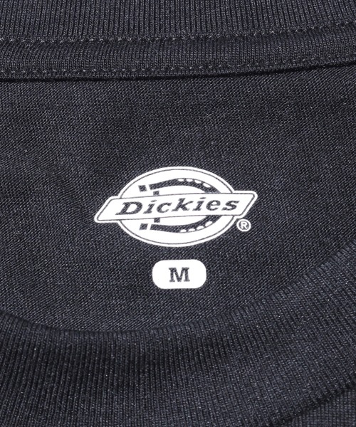 Dickies(ディッキーズ)の「Dickies/ディッキーズ innner T-shirt インナー 半袖Tシャツ(Tシャツ/カットソー・メンズ・ホワイト/ブラック・L/LL/M)」の6枚目の写真