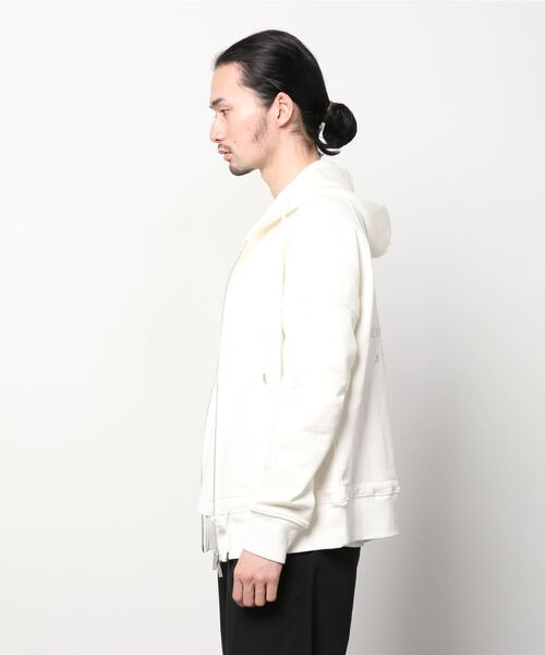 SISE(シセ)の「SISE ZIP UP EMB HOODIE(スウェット・メンズ・ミント/ホワイト/ブラック・SMALL/MEDIUM)」の5枚目の写真