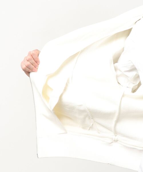 SISE(シセ)の「SISE ZIP UP EMB HOODIE(スウェット・メンズ・ミント/ホワイト/ブラック・SMALL/MEDIUM)」の7枚目の写真