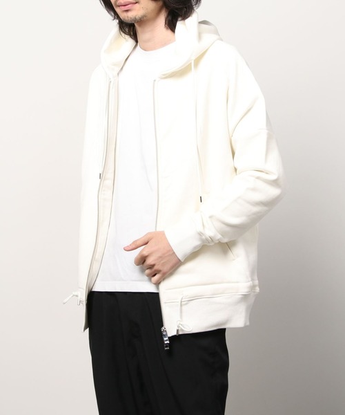 SISE(シセ)の「SISE ZIP UP EMB HOODIE(スウェット・メンズ・ミント/ホワイト/ブラック・SMALL/MEDIUM)」の4枚目の写真