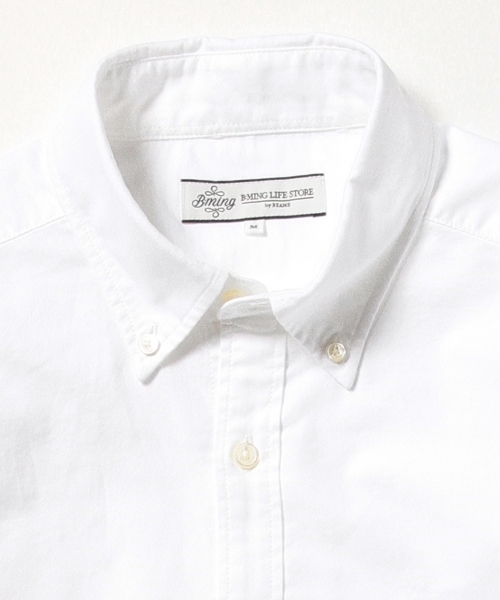 B:MING by BEAMS(ビーミングバイビームス)の「【FINEBOYS 5月号掲載】ビーミング by ビームス / スーピマオックスボタンダウンNEW(シャツ/ブラウス・メンズ・ホワイト/サックスブルー・X-LARGE/LARGE/MEDIUM/SMALL)」の21枚目の写真