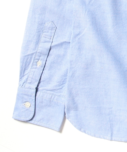 B:MING by BEAMS(ビーミングバイビームス)の「【FINEBOYS 5月号掲載】ビーミング by ビームス / スーピマオックスボタンダウンNEW(シャツ/ブラウス・メンズ・ホワイト/サックスブルー・X-LARGE/LARGE/MEDIUM/SMALL)」の17枚目の写真