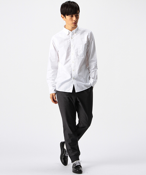 B:MING by BEAMS(ビーミングバイビームス)の「【FINEBOYS 5月号掲載】ビーミング by ビームス / スーピマオックスボタンダウンNEW(シャツ/ブラウス・メンズ・ホワイト/サックスブルー・X-LARGE/LARGE/MEDIUM/SMALL)」の22枚目の写真