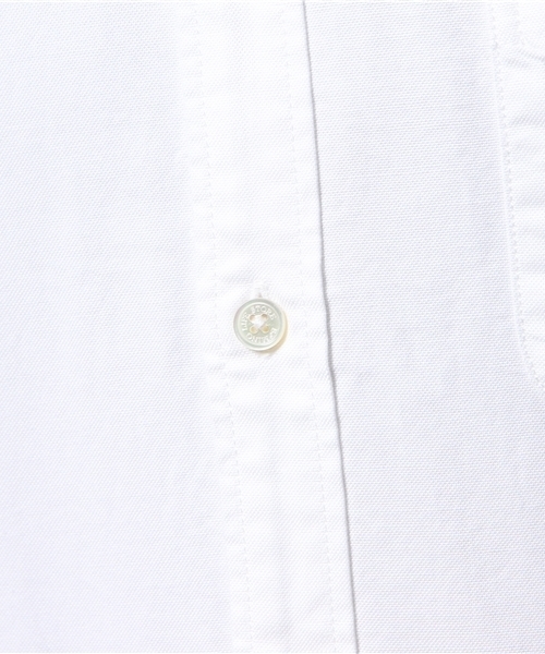 B:MING by BEAMS(ビーミングバイビームス)の「【FINEBOYS 5月号掲載】ビーミング by ビームス / スーピマオックスボタンダウンNEW(シャツ/ブラウス・メンズ・ホワイト/サックスブルー・X-LARGE/LARGE/MEDIUM/SMALL)」の6枚目の写真