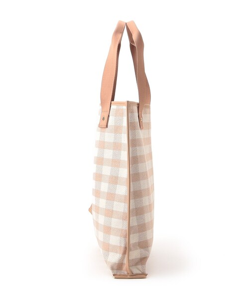 SHOO・LA・RUE（シューラルー）の「◆ギンガムチェックトート（トートバッグ・レディース・ブラック系1/ベージュ系1/ネイビー系1・00）」の5枚目の写真
