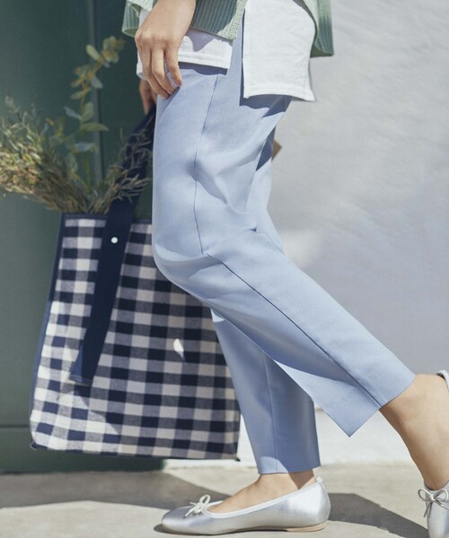 SHOO・LA・RUE（シューラルー）の「◆ギンガムチェックトート（トートバッグ・レディース・ブラック系1/ベージュ系1/ネイビー系1・00）」の12枚目の写真