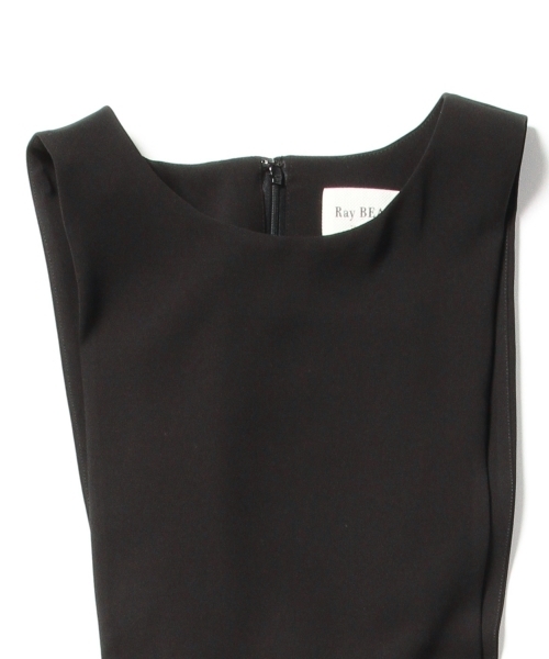 Ray BEAMS（レイビームス）の「Ray BEAMS / Wクロス オールインワン（つなぎ/オールインワン・レディース・ブラック/サックスブルー・1/0）」の15枚目の写真